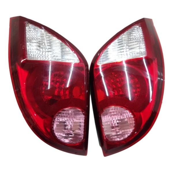 Par Lanterna Traseira Celta Bicolor 2006 2007 2008 2009 2010 Vermelho