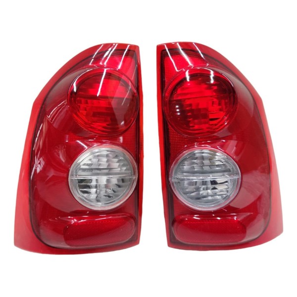 Par Lanterna Traseira Montana 2004 2005 2006 2007 A 2011 Vermelho