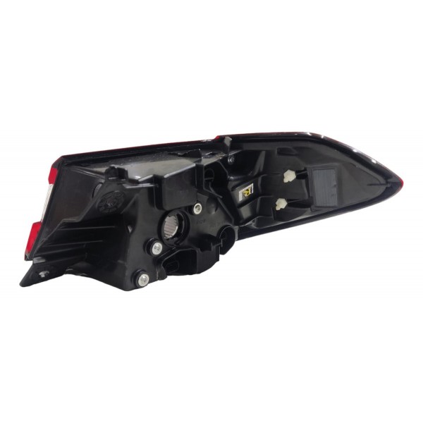 Par Lanterna Traseira Honda City Hacth 2022 2023 2024 Vermelho