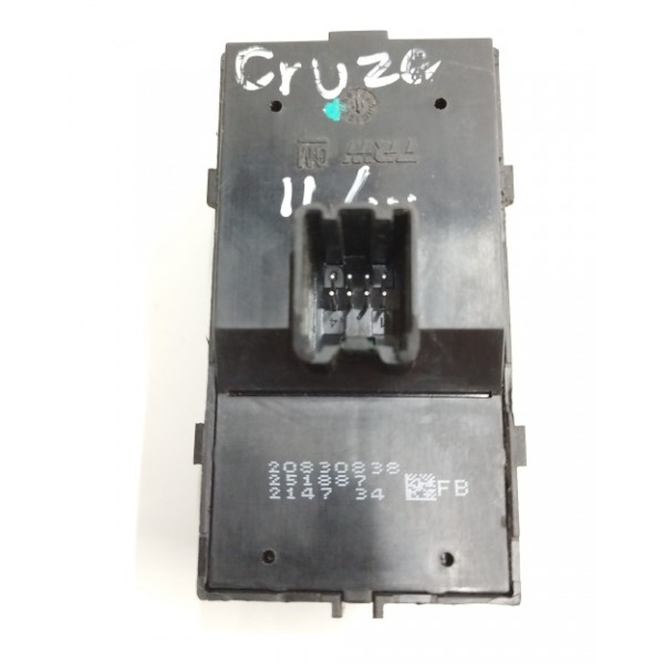 Botão Vidro Elétrico Dianteiro Esquerdo Cruze 2012 2013