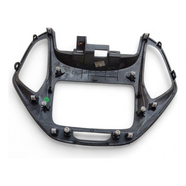 Moldura Central Radio Aparelho Som Ford Ka 2014 2015 A 2021 Cinza