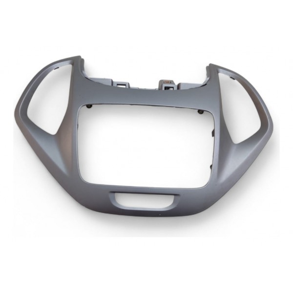 Moldura Central Radio Aparelho Som Ford Ka 2014 2015 A 2021 Cinza