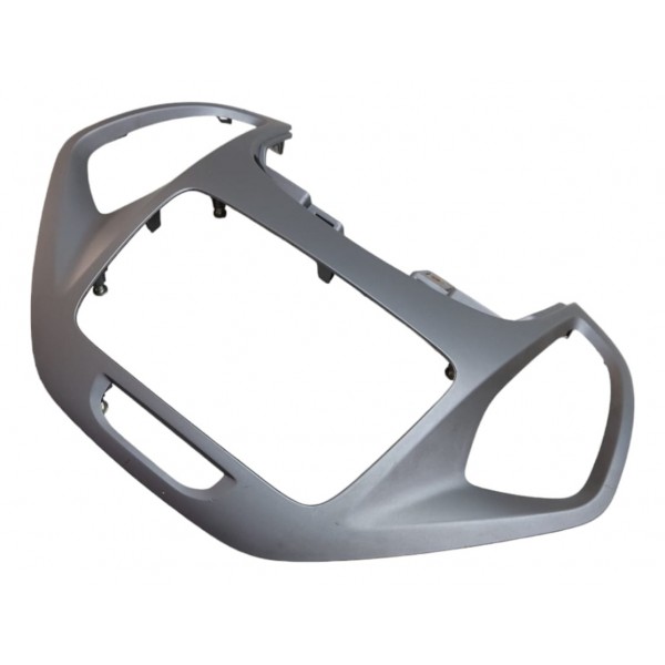 Moldura Central Radio Aparelho Som Ford Ka 2014 2015 A 2021 Cinza