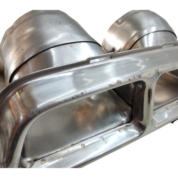 Ponteira Escapamento Veloster 2012 A 2014 Cromado Original Cromado