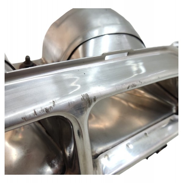 Ponteira Escapamento Veloster 2012 A 2014 Cromado Original Cromado