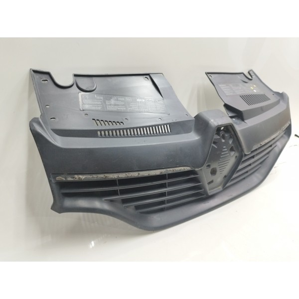 Grade Parachoque Dianteiro Sandero Logan 2015 2016 2017 2018 Fosco