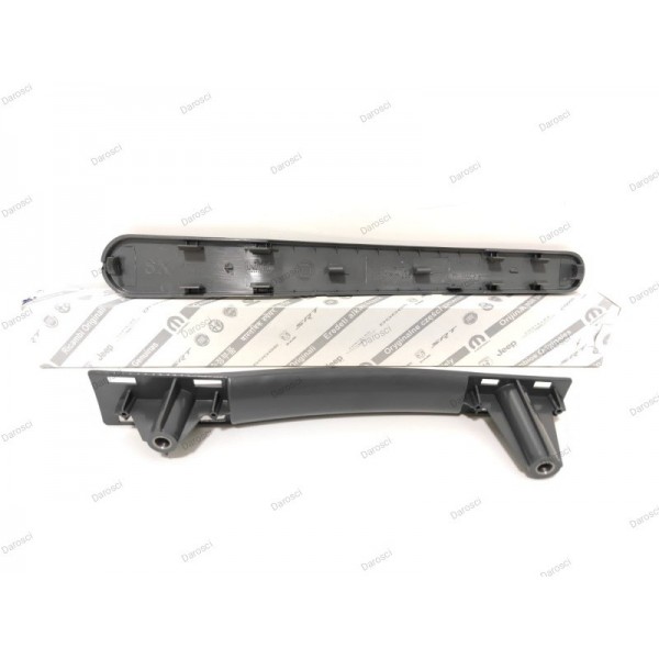 Puxador Moldura Esquerda Fiorino Uno Vivace Vidro Elétrico Preto