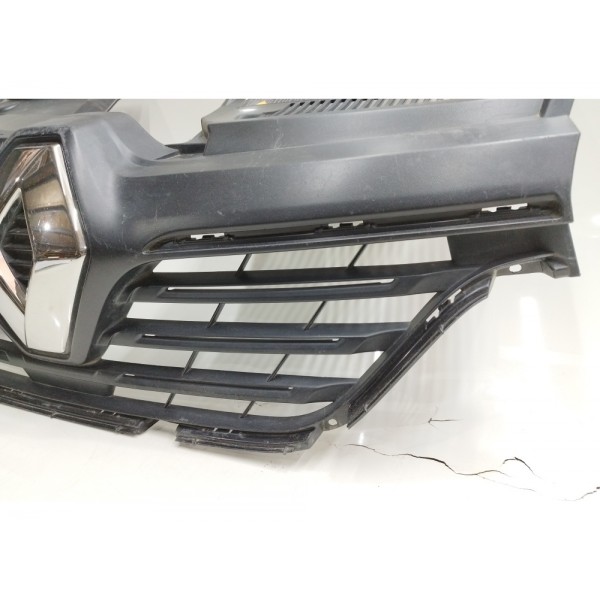 Grade Parachoque Dianteiro Renault Logan Sandero 2019 A 2022 Fosco