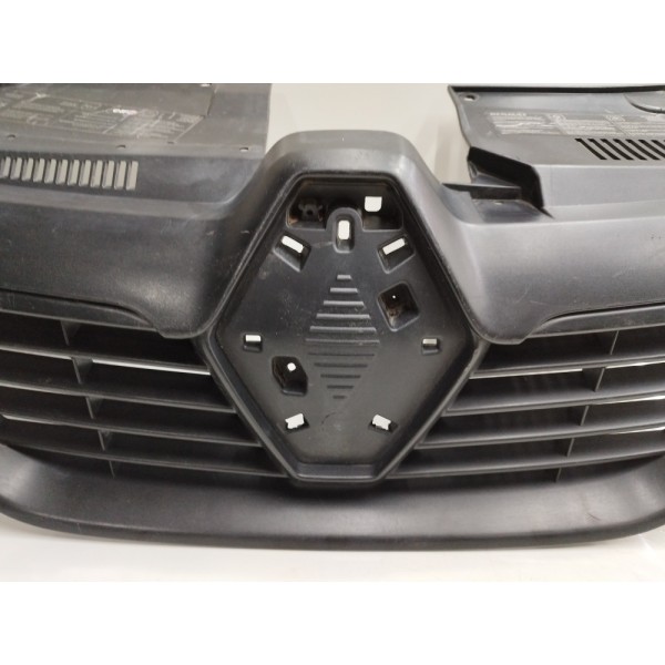 Grade Parachoque Dianteiro Logan Sandero 2014 2015 2016 2017 Fosco