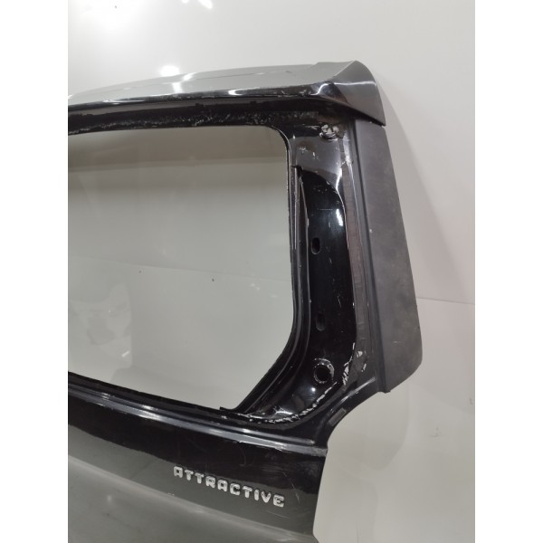 Tampa Traseira Porta Mala Fiat Idea 2012 2013 2014 2015 2016 Preto