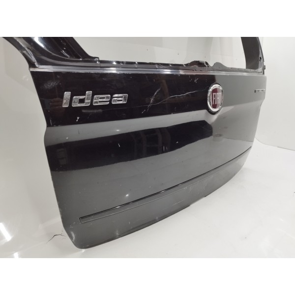 Tampa Traseira Porta Mala Fiat Idea 2012 2013 2014 2015 2016 Preto
