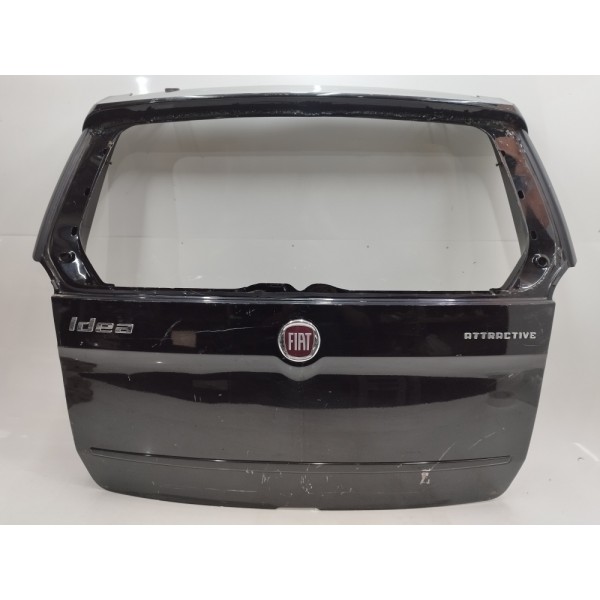 Tampa Traseira Porta Mala Fiat Idea 2012 2013 2014 2015 2016 Preto