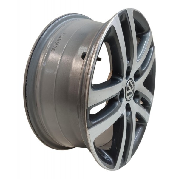 Roda Liga Aro 16 Volkswagen Jetta 2012 2013 2014 5x113 Cinza