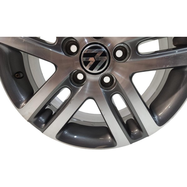 Roda Liga Aro 16 Volkswagen Jetta 2012 2013 2014 5x113 Cinza