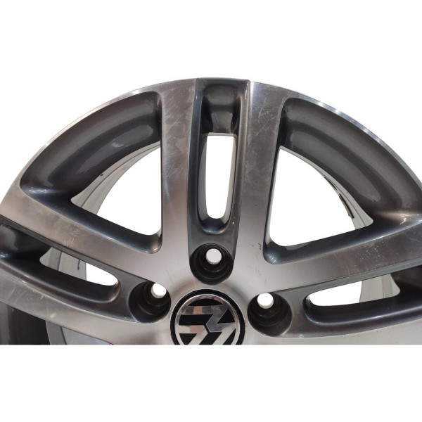 Roda Liga Aro 16 Volkswagen Jetta 2012 2013 2014 5x113 Cinza