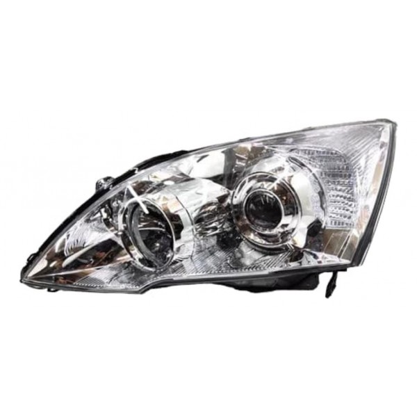 Farol Cromado Esquerdo Honda Crv 2007 2008 2009 2010 2011 Esquerdo