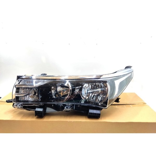 Farol Esquerdo Corolla 2015 2016 2017 Sem Led Mascara Negra Esquerdo