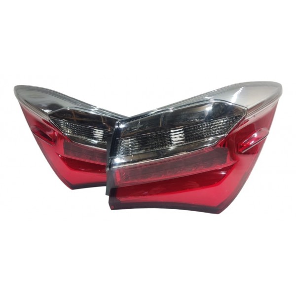 Par Lanterna Traseira Led Corolla 2017 2018 2019 Canto Direito