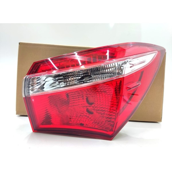 Par Lanterna Traseira Corolla 2015 2016 2017 Canto Esquerdo Vermelho