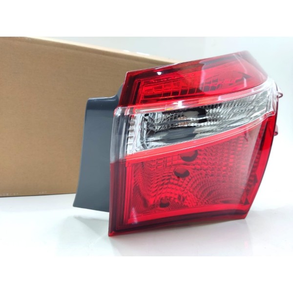 Par Lanterna Traseira Corolla 2015 2016 2017 Canto Esquerdo Vermelho