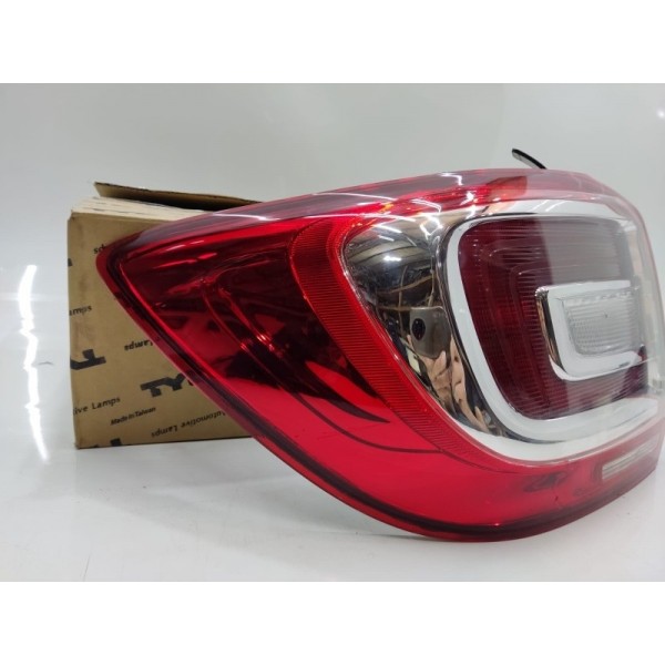 Lanterna Traseira Esquerda Renault Logan 2014 2015 A 2021 Esquerdo Vermelho