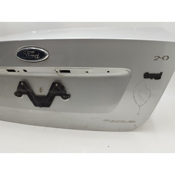 Tampa Traseira Porta Malas Ford Focus 2009 2010 2011 2012  Prateado