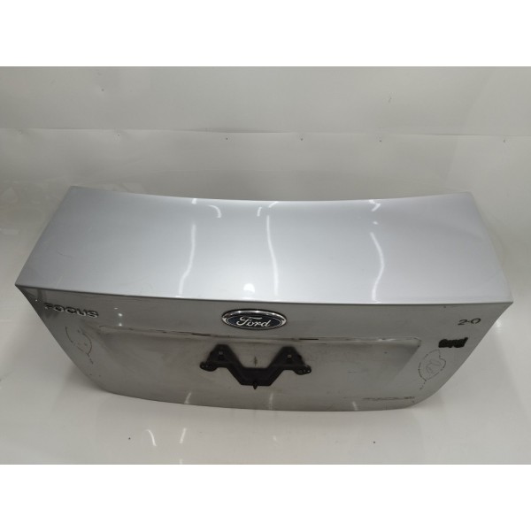 Tampa Traseira Porta Malas Ford Focus 2009 2010 2011 2012  Prateado