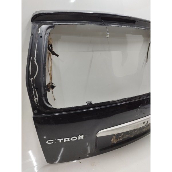 Tampa Traseira Porta Malas Citroen C3 2005 2006 2007 A 2011 Preto