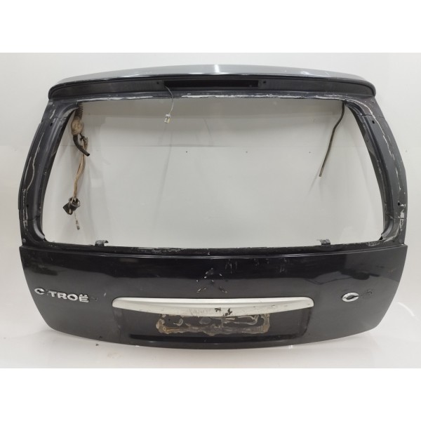 Tampa Traseira Porta Malas Citroen C3 2005 2006 2007 A 2011 Preto