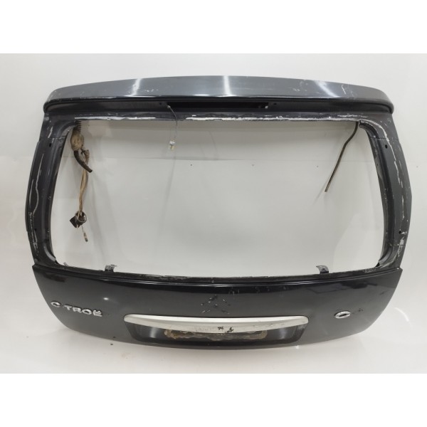 Tampa Traseira Porta Malas Citroen C3 2005 2006 2007 A 2011 Preto