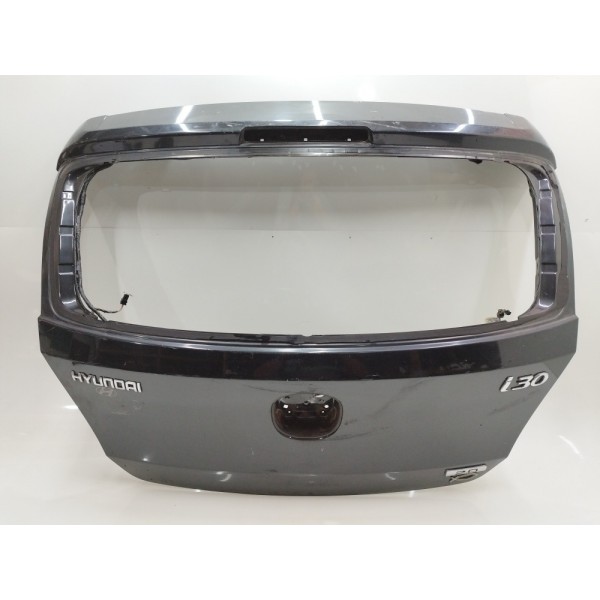 Tampa Traseira Porta Malas Hyundai I30 2009 2010 2011 2012 Preto