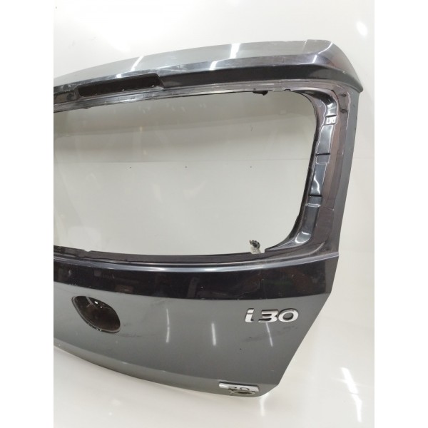 Tampa Traseira Porta Malas Hyundai I30 2009 2010 2011 2012 Preto