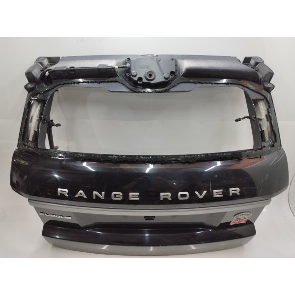 Tampa Traseira Porta Malas Land Rover Evoque 2014 2015 2016 Preto