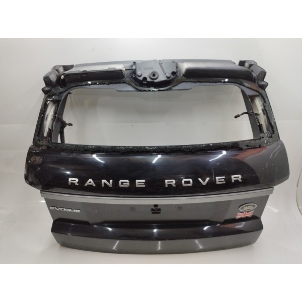 Tampa Traseira Porta Malas Land Rover Evoque 2014 2015 2016 Preto