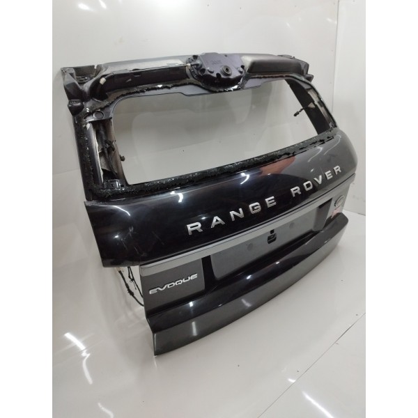 Tampa Traseira Porta Malas Land Rover Evoque 2014 2015 2016 Preto
