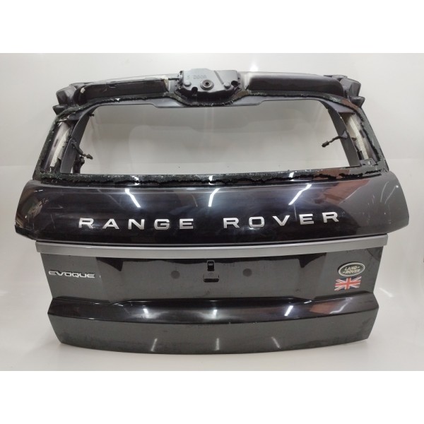 Tampa Traseira Porta Malas Land Rover Evoque 2014 2015 2016 Preto