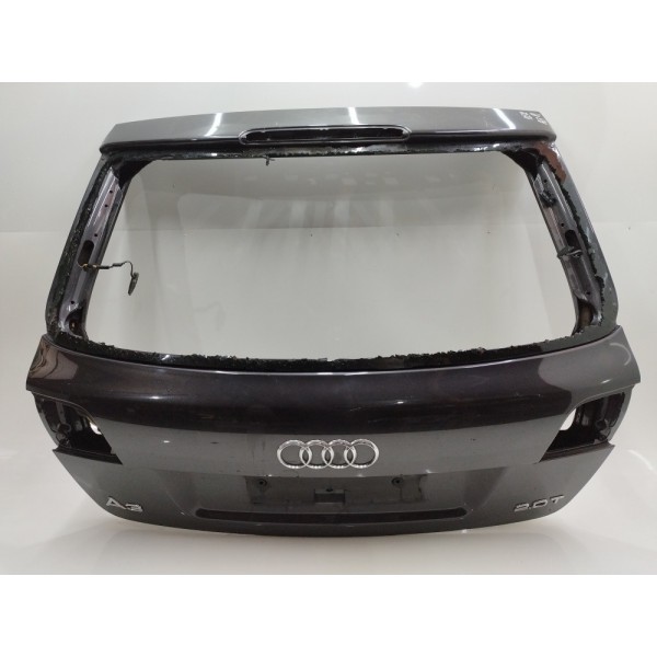 Tampa Traseira Porta Malas Audi A3 Hatch 2009 2010 A 2013 Preto