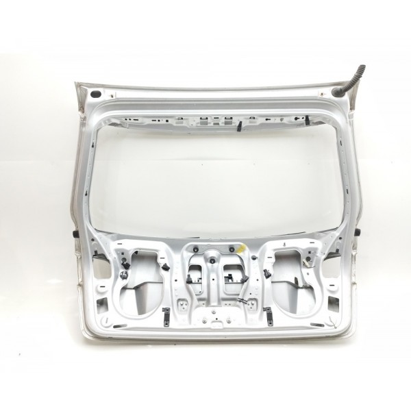 Tampa Traseira Porta Malas Audi A3 Sportback 2009 A 2013  Prateado