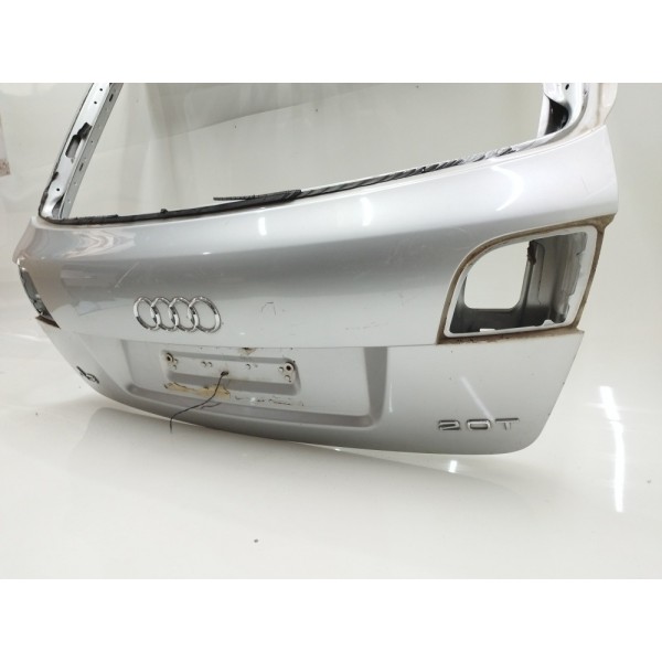 Tampa Traseira Porta Malas Audi A3 Sportback 2009 A 2013  Prateado