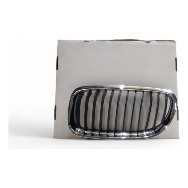 Grade Cromada Esquerda Parachoque Bmw 320i 328i 2009 A 2012 Cromado Brilhante