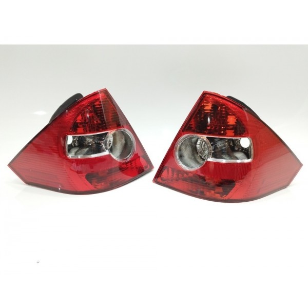 Par Lanterna Traseira Ford Fiesta Sedan 2005 2006 A 2010 Esquerdo Vermelho