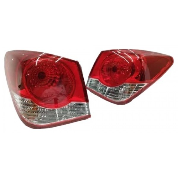 Par Lanterna Traseira Cruze Sedan 2012 2013 2014 2015 2016 Esquerdo Vermelho