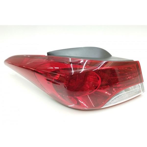 Par Lanterna Traseira Hyundai Elantra 2011 2012 2013 2014 Esquerdo Verme