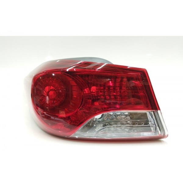 Par Lanterna Traseira Hyundai Elantra 2011 2012 2013 2014 Esquerdo Verme