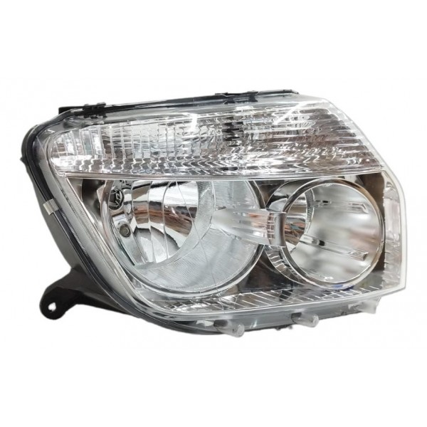 Par Farol Cromado Renault Duster 2012 2013 2014 2015 Esquerdo
