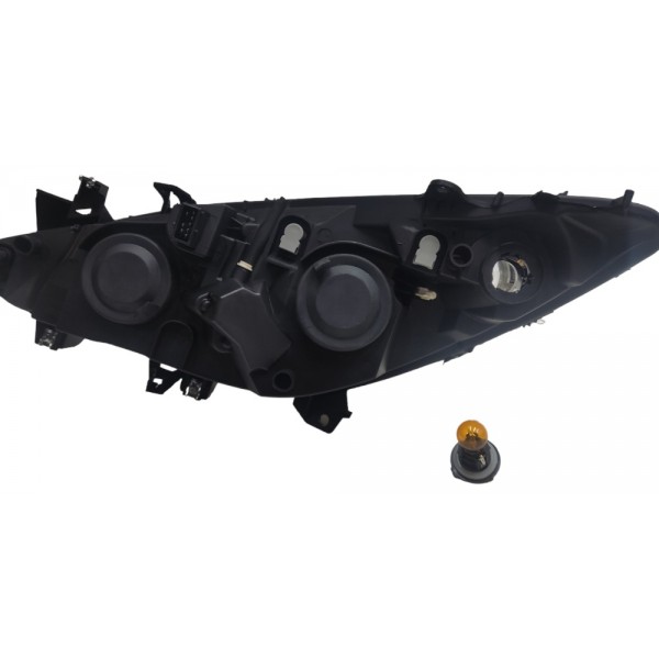 Farol Direito Cromado Peugeot 307 2008 2009 2010 2011 2012 Direito