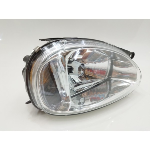 Farol Corsa Direito Lente Vidro Liso 2002 2003 2004 A 2010 Direito