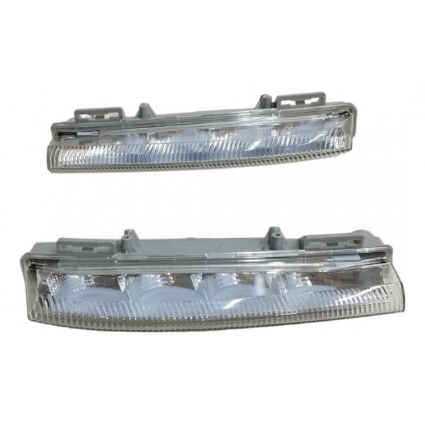 Par Farol Milha Drl Mercedes C180 C200 C280 2011 2012 2013