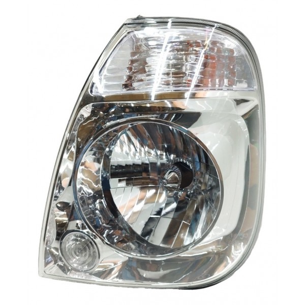 Farol Esquerdo Cromado Kia Bongo 2005 2006 2007 2008 A 2018 Esquerdo