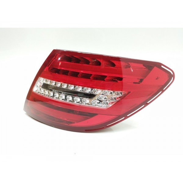 Par Lanterna Mercedes C180 C200 C280 2011 2012 2013 W204 Led Esquerdo Vermelho